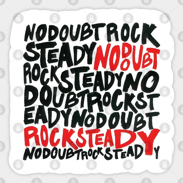 No-Doubt Sticker by Untitled-Shop⭐⭐⭐⭐⭐